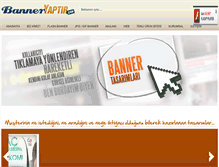 Tablet Screenshot of banneryaptir.com